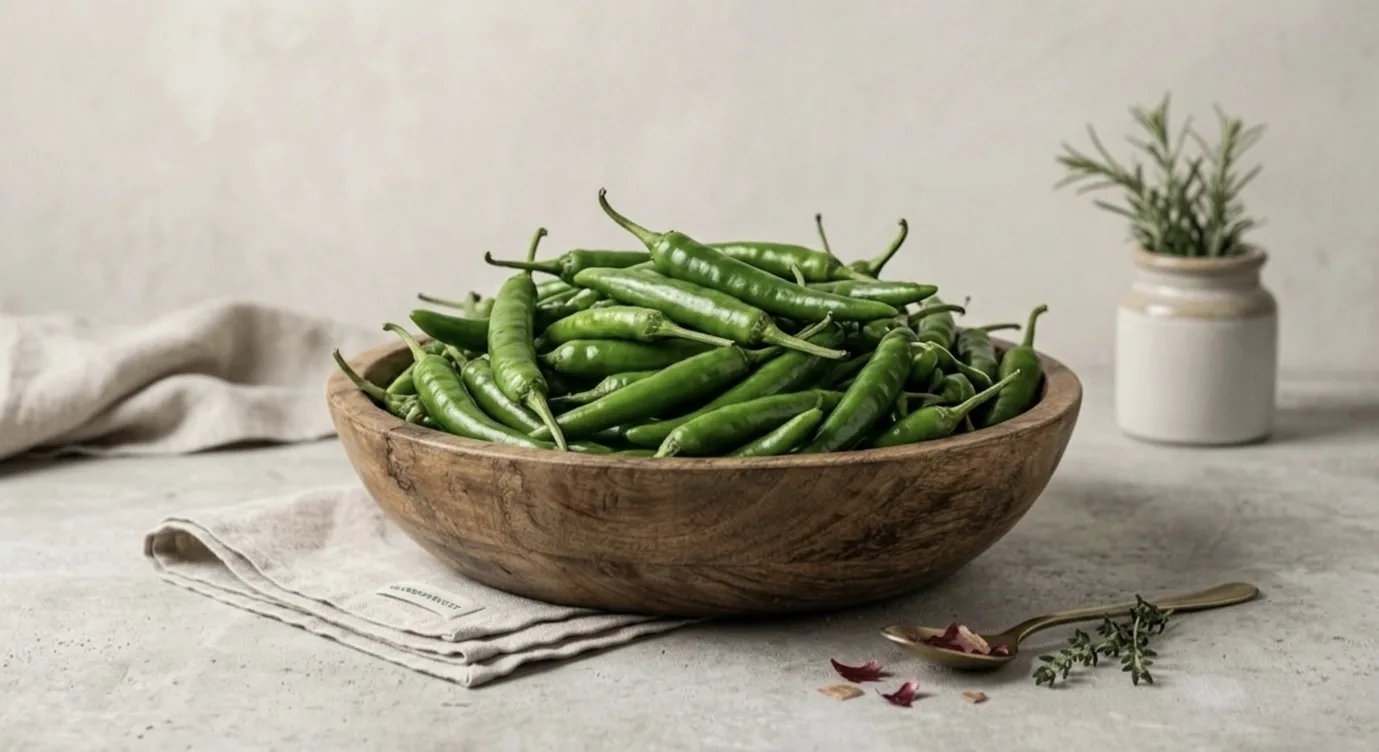 Fresh Indian Green Chilli